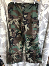 Load image into Gallery viewer, Genuine US Army Camouflaged Overgarment Protective - Small - 38&quot; Waist
