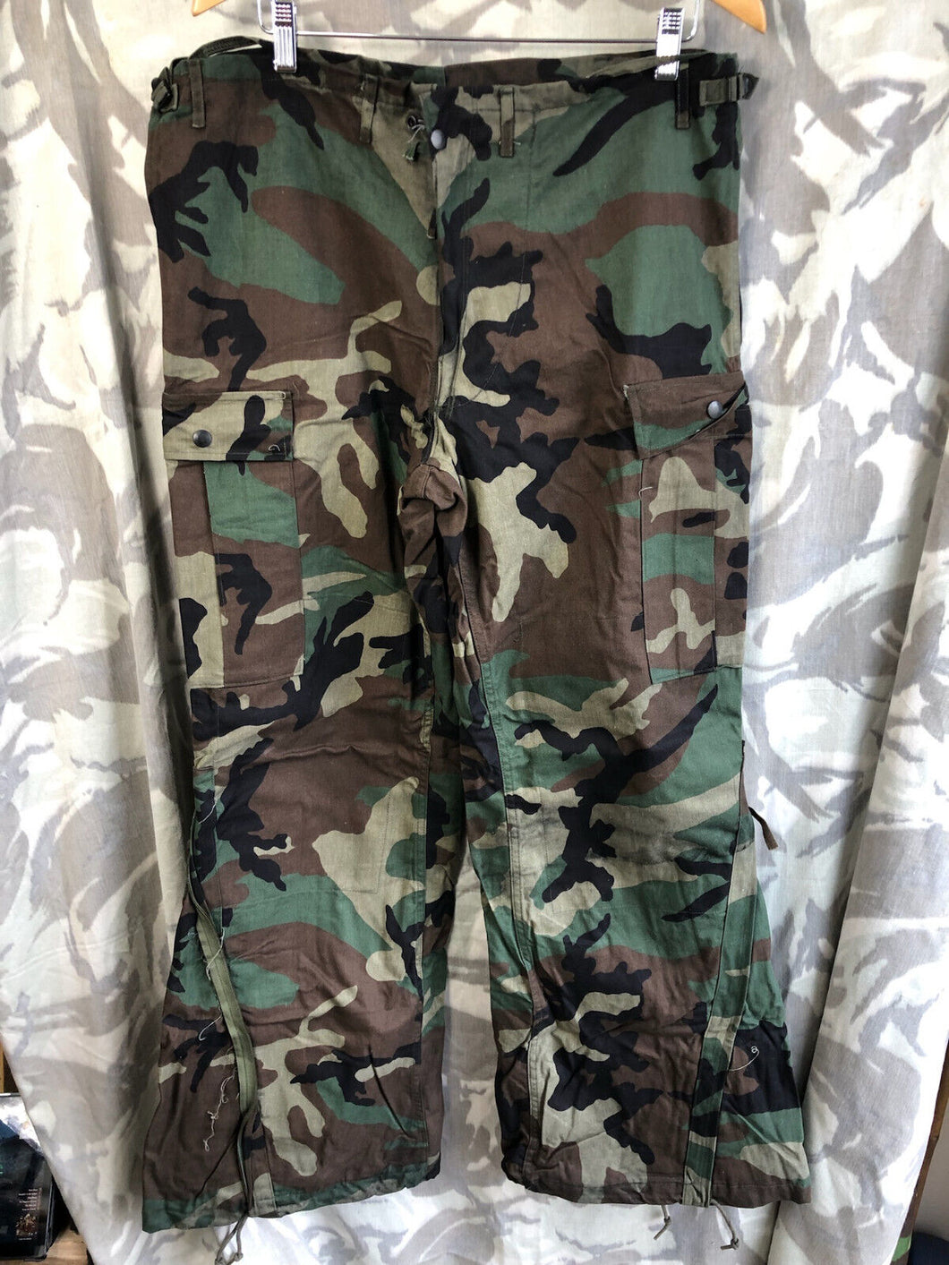 Genuine US Army Camouflaged Overgarment Protective - Small - 38