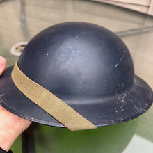 Lade das Bild in den Galerie-Viewer, Original Belgian Army Helmet - Ideal for WW2 British Reenactment - Brodie Style
