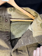 Charger l&#39;image dans la galerie, Original British Army Battledress Trousers - Size 8 - 33&quot; Waist - The Militaria Shop
