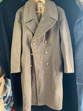 Load image into Gallery viewer, Genuine French Army Greatcoat - WW2 Era - Ideal for Reenactment - 36&quot; Chest
