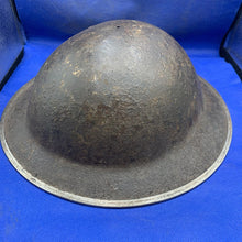 Load image into Gallery viewer, Original WW2 British Army Mk2 Brodie Combat Helmet - South African Made
