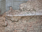 Original WW2 British Army OS Map of Great Britain - St David's & Cardigan - The Militaria Shop