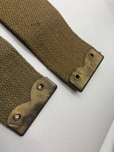 Load image into Gallery viewer, Original WW2 37 Patternn Webbing British Army L Strap Set - WW2 Dated
