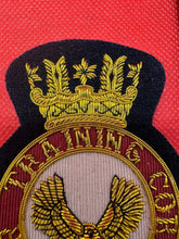 Load image into Gallery viewer, British Army Bullion Embroidered Blazer Badge - Air Training Corps
