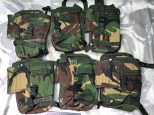 Charger l&#39;image dans la galerie, British Army Surplus Woodland DPM Clansman PRC349 Radio PLCE Webbing Pouch
