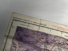 Load image into Gallery viewer, Original WW2 British Army / RAF Bases Map - North East England
