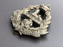 Charger l&#39;image dans la galerie, Original WW2 British Army East Lancashire Regiment Cap Badge
