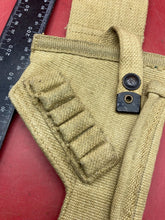 Charger l&#39;image dans la galerie, Original British Army Long Drop Canvas Holster as Used by Drivers &amp; Tank Crews
