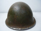 Mk3 Canadian / British Army Original WW2 Turtle Helmet High Rivet - The Militaria Shop