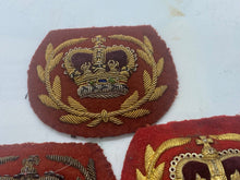 Load image into Gallery viewer, Original British Army Regimental Sgt Major&#39;s / Warrant Officers Sleeve Badges
