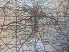Original WW2 British Army GSGS OS Map of Scotland - Kilmarnock & Ayr - The Militaria Shop