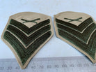 Pair of USMC United States Marine Corps Army Rank Chevrons - Sergeant - The Militaria Shop
