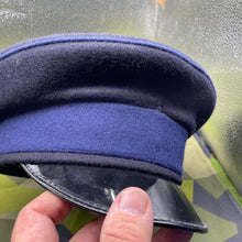 Load image into Gallery viewer, Original British Army Royal Dragoon Guards Peaked Cap - Size 57cm - The Militaria Shop

