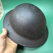 Load image into Gallery viewer, Original WW2 British Army Mk2 Combat Helmet - 1941 Dated
