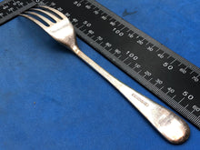 Lade das Bild in den Galerie-Viewer, Original WW2 British Army Officers Mess NAAFI Marked Cutlery Fork
