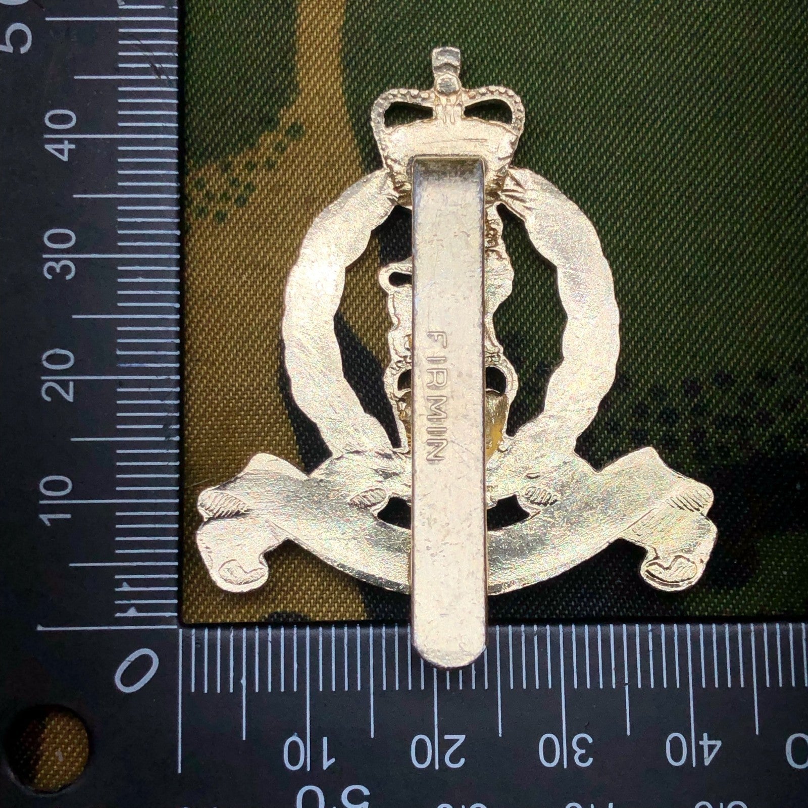 Original British Staybrite Army Cap Badge - Adjutant General's Corps - The Militaria Shop