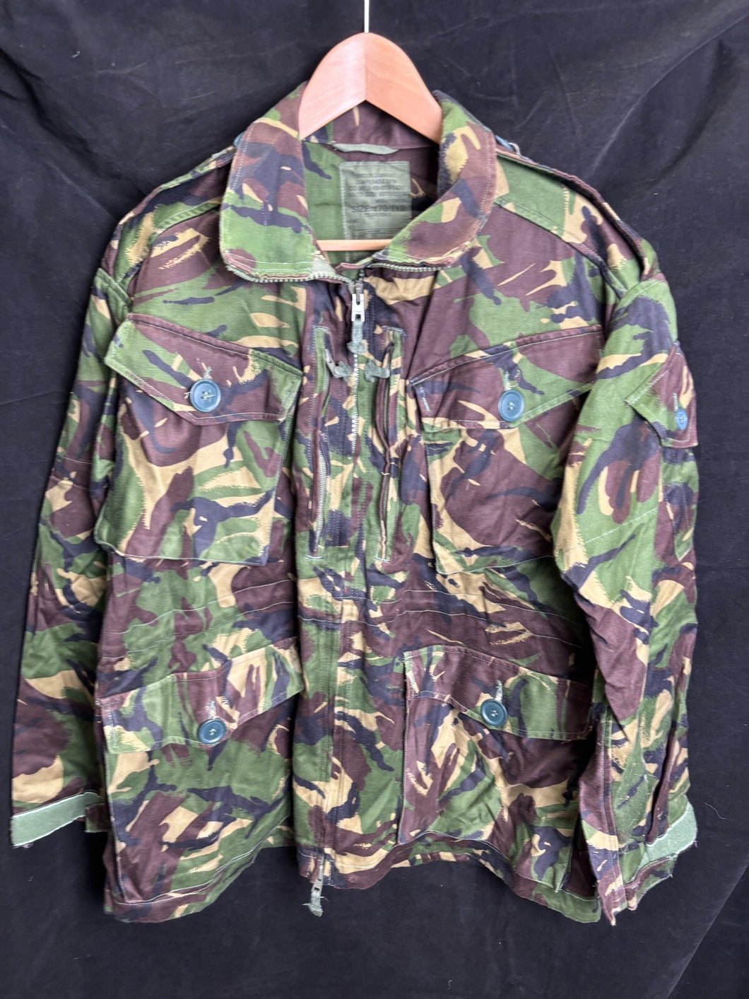 Surplus British Army Woodland DPM Smock Combat Jacket -Size 170/112 - The Militaria Shop