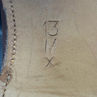Vintage British Army Brown Leather Dress Shoes - Size UK 13 M - The Militaria Shop