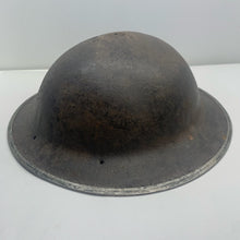 Load image into Gallery viewer, Original WW2 British Army Mk2 Combat Brodie Helmet - South African Made
