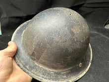 Load image into Gallery viewer, Original WW2 British Civil Defence Home Front Mk2 Brodie Helmet
