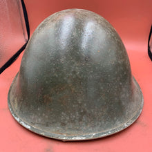 Load image into Gallery viewer, Original British / Canadian Army WW2 Soldiers Military Combat Mk3 Turtle Helmet
