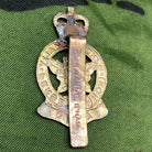 Genuine Canadian Army Brass Cap Badge - Royal Montreal Regiment - The Militaria Shop