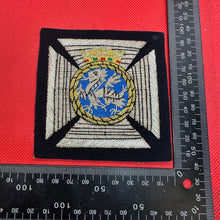 Load image into Gallery viewer, British Army Bullion Embroidered Blazer Badge - Duke of Edinburgh Royal Regiment
