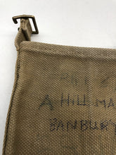 Charger l&#39;image dans la galerie, WW2 British Army 37 Pattern Webbing Water Bottle Carrier Harness - 1943 Dated
