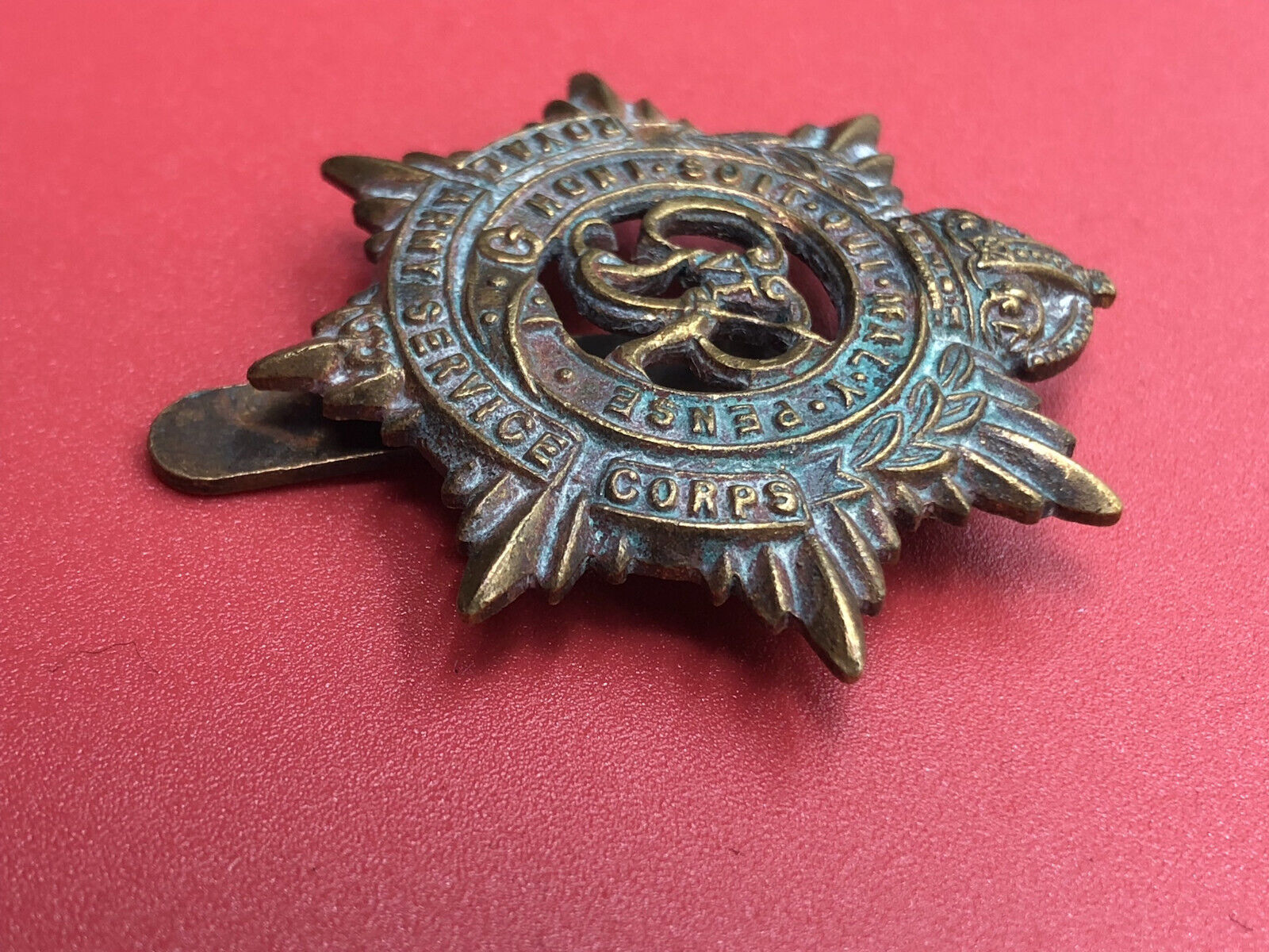 Original WW2 British Army Cap Badge - Royal Army Service Corps RASC ...