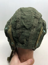 Load image into Gallery viewer, Original Royal Air Force RAF Cold War Period G Type Green Jet Flying Helmet 22C
