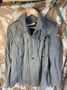 West German Field Jacket Green Wool Shirt Military Uniform Germany - 162/92 - The Militaria Shop