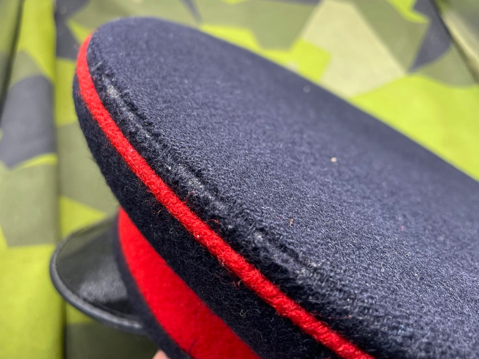 Original British Army REME Royal Electrical Mechanical Engineer Peaked Cap -58cm - The Militaria Shop