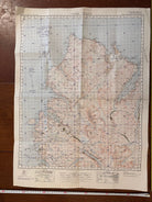 Original WW2 British Army GSGS Map of Scotland - Cape Wrath - The Militaria Shop