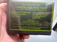 Charger l&#39;image dans la galerie, Genuine British Army NATO Camouflage Face Paint Cream - New Old Stock
