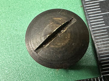 Load image into Gallery viewer, Original WW2 British Army Helmet Liner Early Wide Dome Screw &amp; Nut Set
