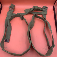 Load image into Gallery viewer, Original WW2 Dated British Army 44 Pattern Shoulder Strap Complete Set
