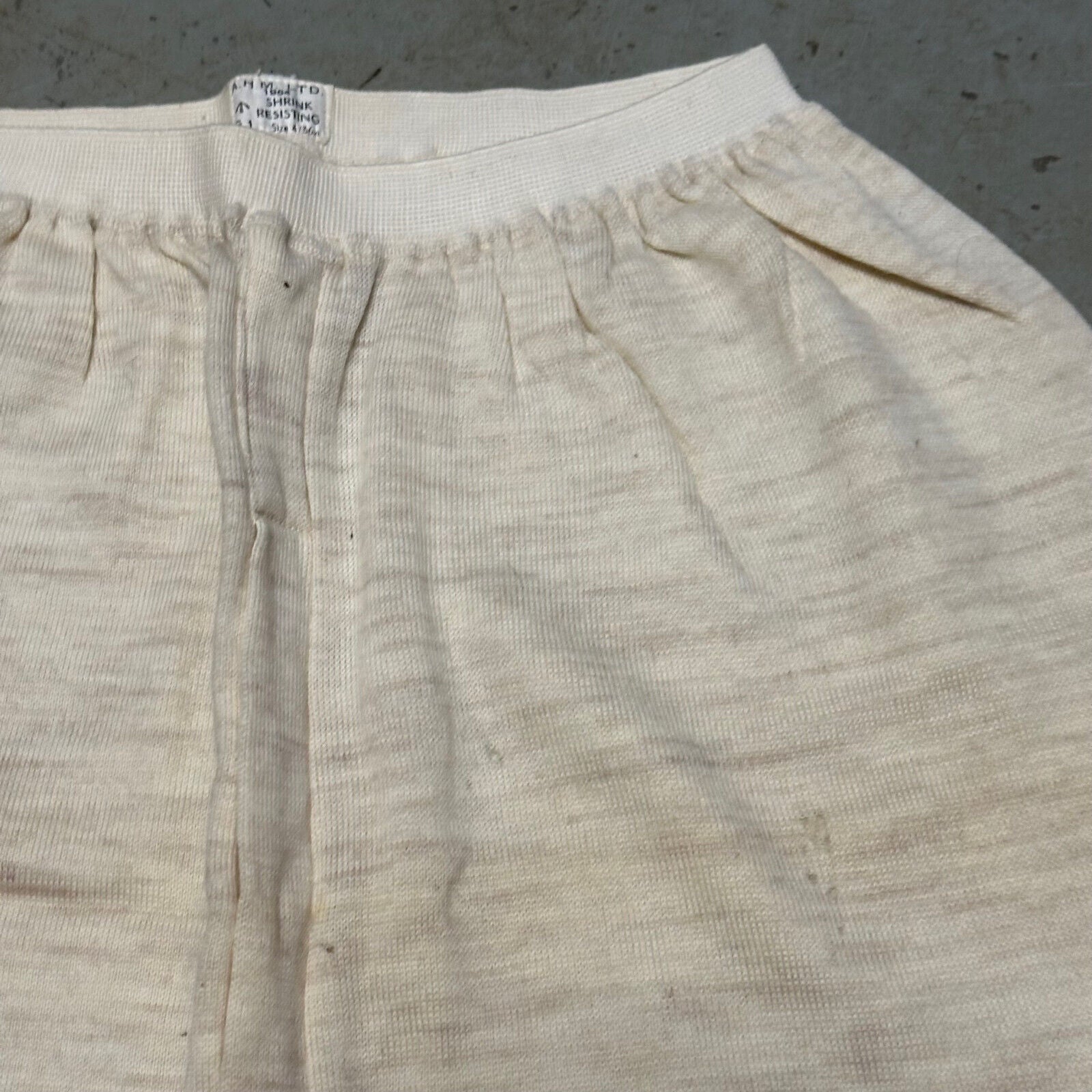 Original British Army Officer Boxer Shorts - New Old Stock - WW2 Pattern - 34" W - The Militaria Shop