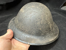 Load image into Gallery viewer, Original WW2 British Civil Defence Home Front Mk2 Brodie Helmet
