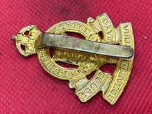 Load image into Gallery viewer, Original WW1/ WW2 British Army The Royal Army Ordnance Corps Cap Badge
