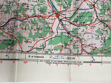 Charger l&#39;image dans la galerie, Original WW2 British Army / RAF Map - Paris - France
