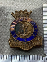 Load image into Gallery viewer, Original British Royal Navy - Sea Cadet Force Service Badge
