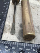 Original WW1 British Army SMLE Enfield Brass Oil Bottle - EFD - The Militaria Shop
