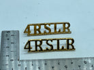 Original 4th Royal Selous Rifle Regiment Shoulder Titles 4RSLR - The Militaria Shop