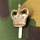 Original British Staybrite Army Cap Badge Ministry of Defence Civilian Employee - The Militaria Shop