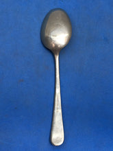 Load image into Gallery viewer, Original WW2 British Army Officers Mess WD Marked Cutlery Spoon - 1939 Dated
