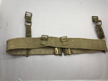 Load image into Gallery viewer, Original British Army WW2 37 Pattern Belt &amp; Brace Adaptors Set - 38&quot; Waist
