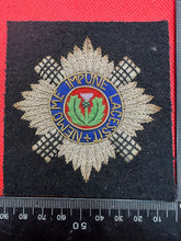 Load image into Gallery viewer, British Army Bullion Embroidered Blazer Badge - Scots Guards
