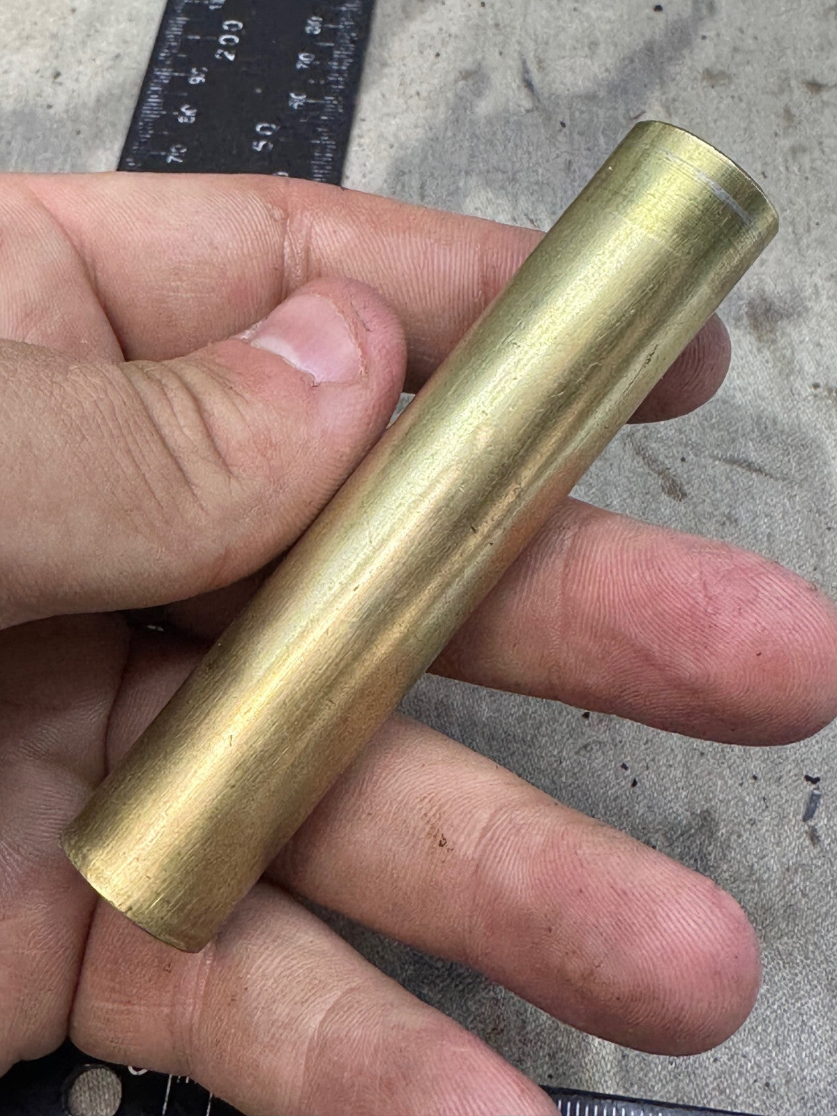 Original WW1 British Army SMLE Enfield Brass Oil Bottle - EFD - The Militaria Shop