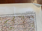 Original WW2 British Army GSGS OS Map of England - Tiverton - The Militaria Shop